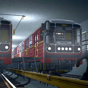 ПТО за Новокосино на карте Калининской линии метрополитена